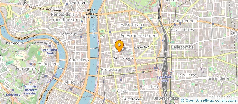 localisation de l'entreprise SCL IMMO  LYON