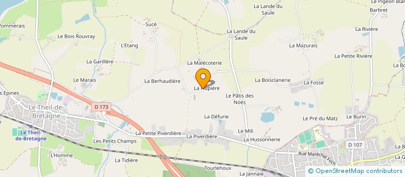 localisation de l'entreprise SCL L'ESPERANCE à LE THEIL-DE-BRETAGNE