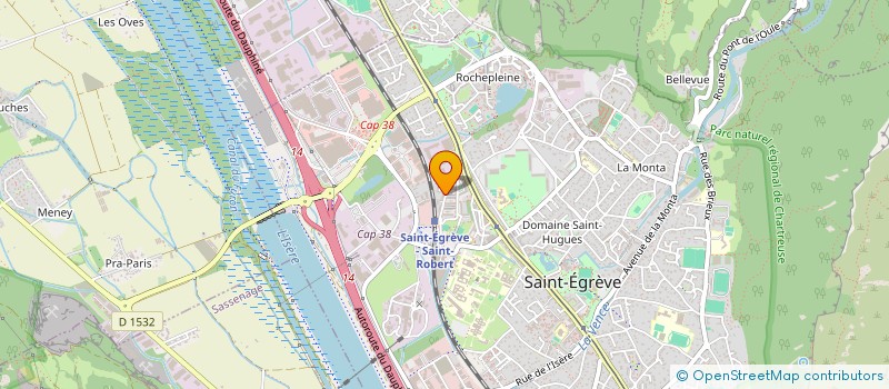 localisation de l'entreprise SCL MOTORS à SAINT-EGREVE