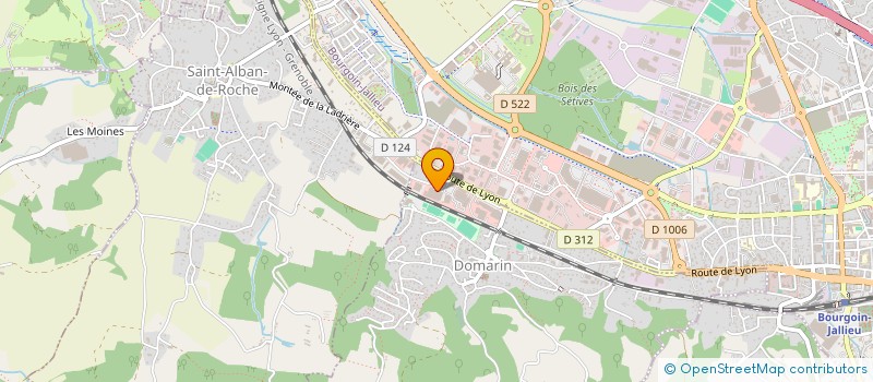 localisation de l'entreprise SCL NOVA  DOMARIN