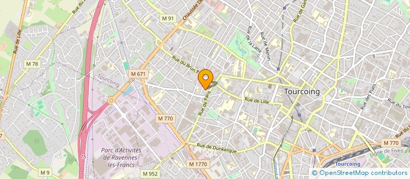 localisation de l'entreprise SCL QUALITE - TOURCOING  TOURCOING