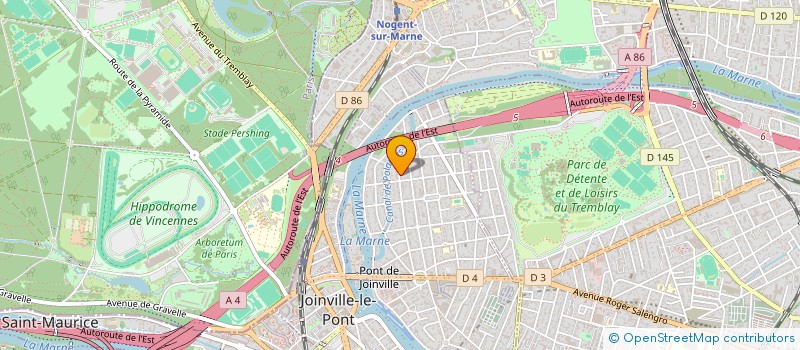 localisation de l'entreprise SCL VET  JOINVILLE-LE-PONT