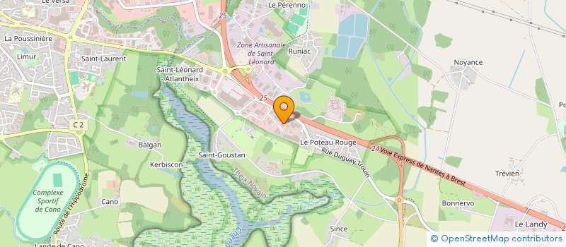 localisation de l'entreprise SCL56 à THEIX-NOYALO