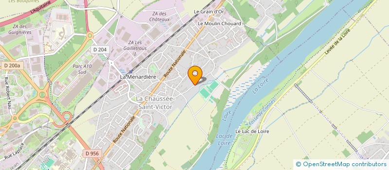 localisation de l'entreprise SCLACPFM à LA CHAUSSEE-SAINT-VICTOR