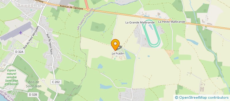 localisation de l'entreprise SCLAFER ET BARANGER à TALMONT-SAINT-HILAIRE