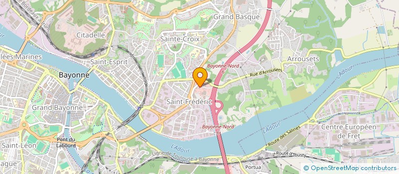 localisation de l'entreprise SCLC à BAYONNE