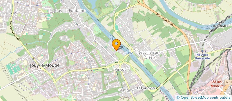 localisation de l'entreprise SCLC  JOUY-LE-MOUTIER