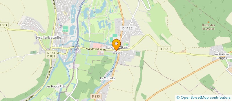 localisation de l'entreprise SCLEP à LA CHAUSSEE-D'IVRY