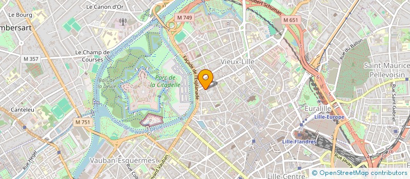 localisation de l'entreprise SCLEROSE EN PISTE à LILLE