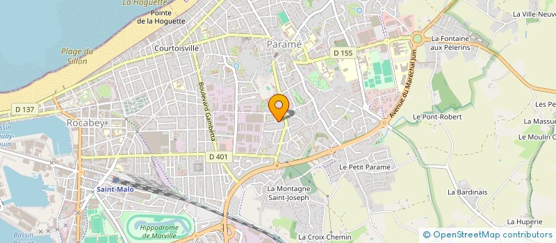 localisation de l'entreprise SCLH à SAINT-MALO