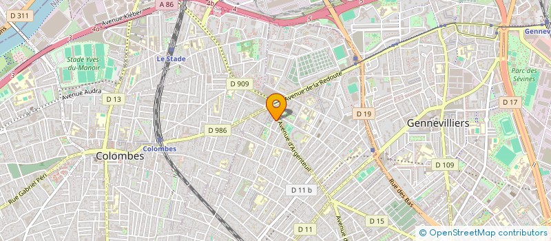 localisation de l'entreprise SCLK CONSEIL à BOIS-COLOMBES