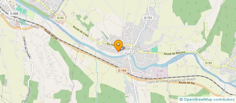 localisation de l'entreprise SCLLJ à AOUSTE-SUR-SYE