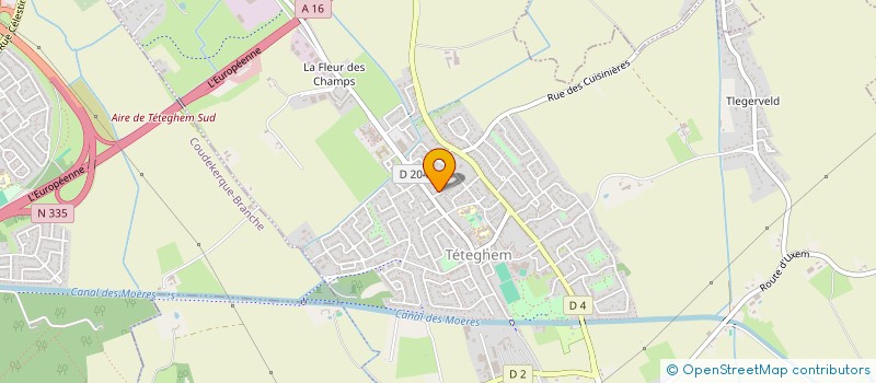 localisation de l'entreprise SCLOULE  TETEGHEM-COUDEKERQUE-VILLAGE