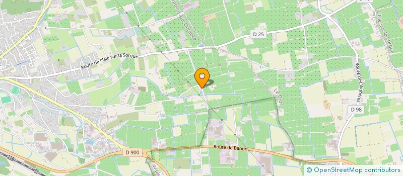 localisation de l'entreprise SCLR  CAUMONT-SUR-DURANCE