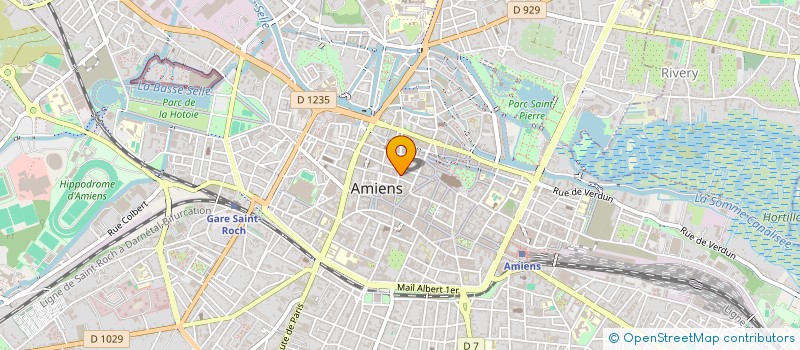 localisation de l'entreprise SCLV à AMIENS