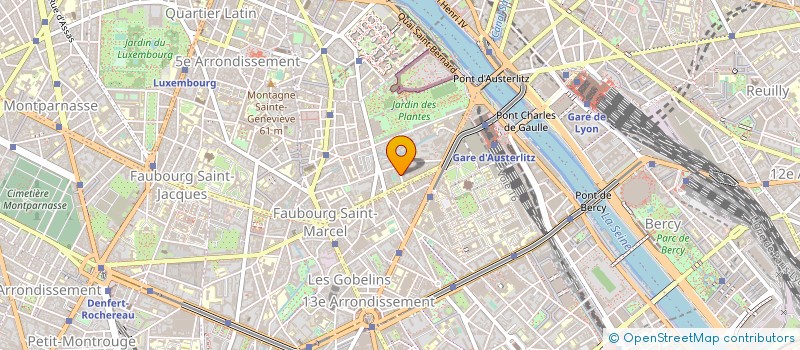 localisation de l'entreprise SCLV PRODUCTIONS  PARIS