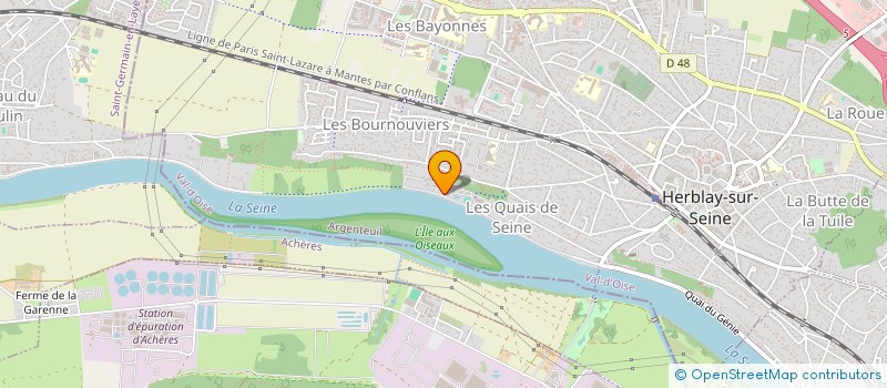 localisation de l'entreprise SCLZ  HERBLAY-SUR-SEINE