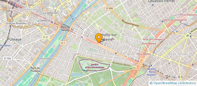 localisation de l'entreprise SCM 130 CDG à NEUILLY-SUR-SEINE
