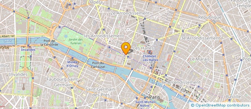 localisation de l'entreprise SCM 156 RUE DE RIVOLI à PARIS