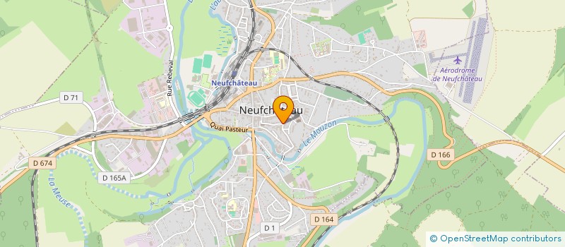 localisation de l'entreprise SCM 18.20 à NEUFCHATEAU
