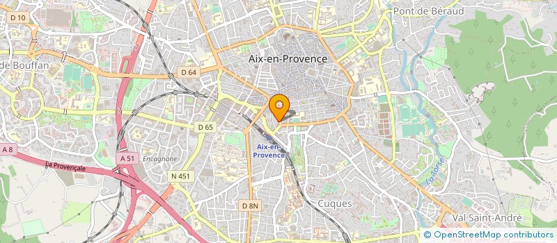 localisation de l'entreprise SCM 26 VICTOR HUGO à AIX-EN-PROVENCE
