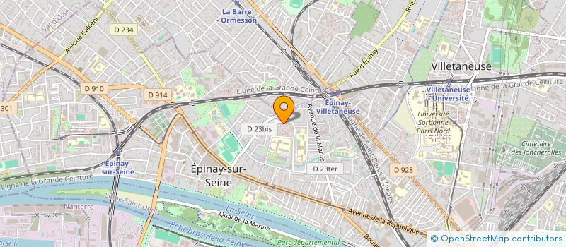 localisation de l'entreprise SCM 2R à EPINAY-SUR-SEINE