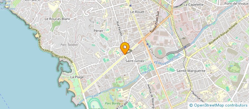 localisation de l'entreprise SCM 306  MARSEILLE