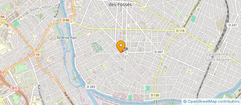 localisation de l'entreprise SCM 37 DE BELLECHASSE à SAINT-MAUR-DES-FOSSES