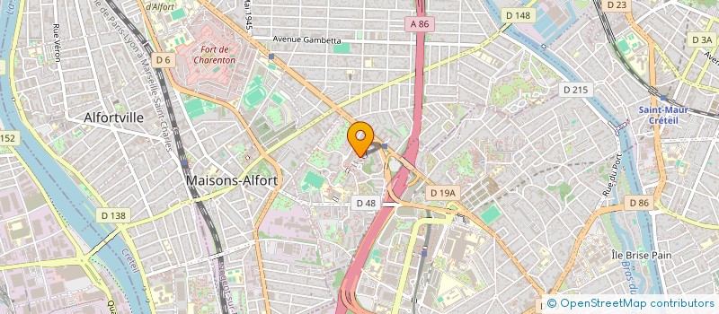 localisation de l'entreprise SCM 3G  MAISONS-ALFORT