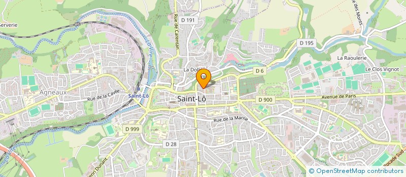 localisation de l'entreprise SCM 7 MGMARS  SAINT-LO