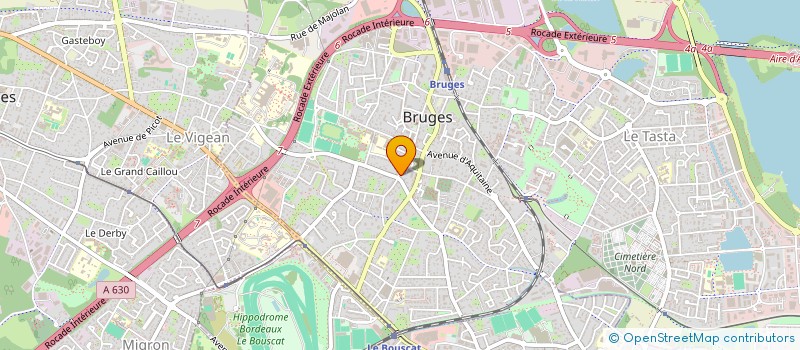 localisation de l'entreprise SCM 77  BRUGES