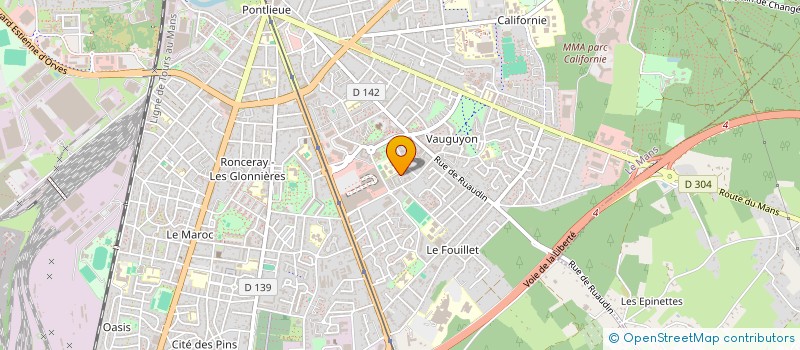 localisation de l'entreprise SCM à LE MANS