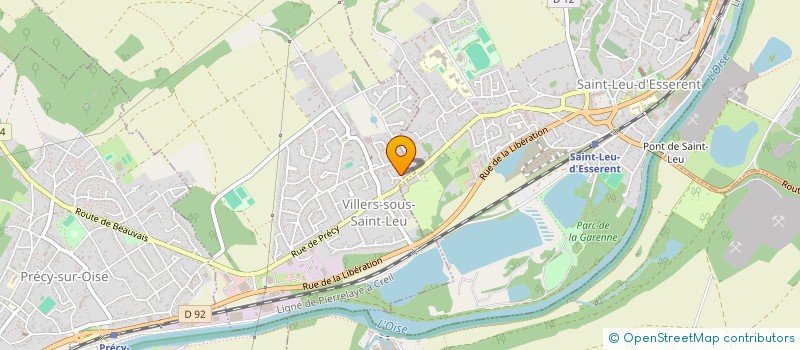 localisation de l'entreprise SCM à VILLERS-SOUS-SAINT-LEU
