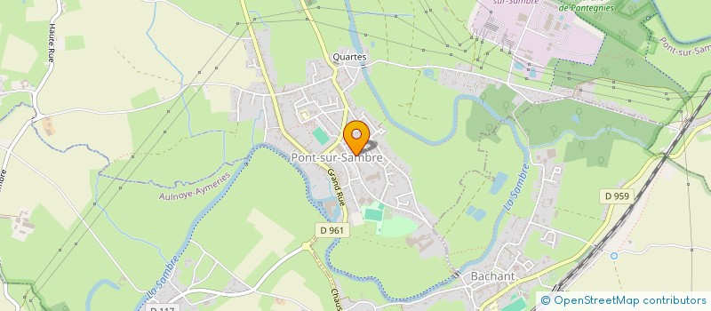 localisation de l'entreprise SCM A.B.C  PONT-SUR-SAMBRE