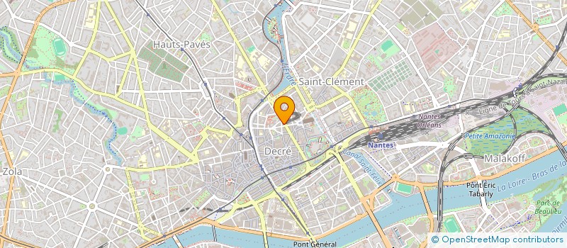 localisation de l'entreprise SCM A&E AVOCATS CONSEILS à NANTES
