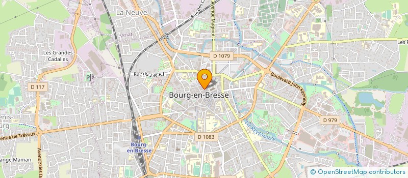 localisation de l'entreprise SCM A. FERRIER ET M. BAZIN  BOURG-EN-BRESSE