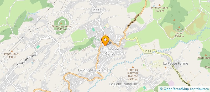 localisation de l'entreprise SCM A.G.V.Q à LE TAMPON