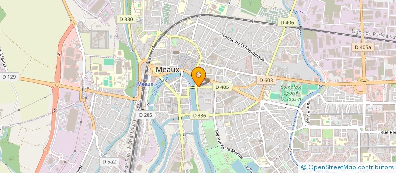 localisation de l'entreprise SCM ABC à MEAUX