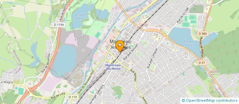 localisation de l'entreprise SCM ABM à MONTCEAU-LES-MINES