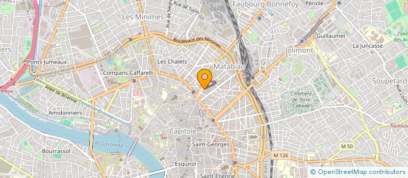 localisation de l'entreprise SCM ABOU DUBOIS  TOULOUSE