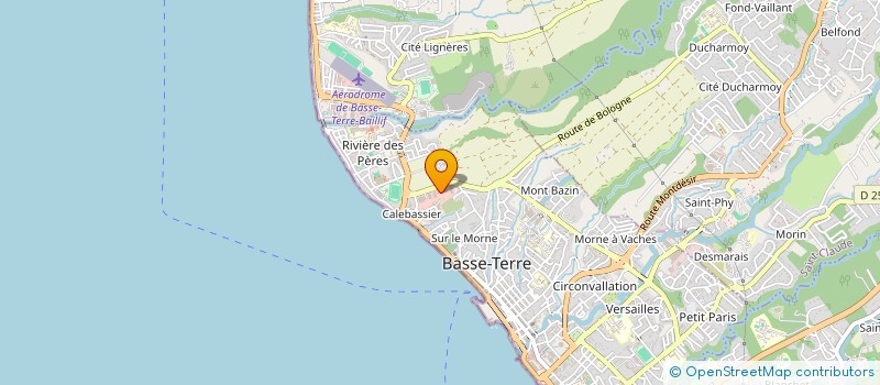 localisation de l'entreprise SCM ABOUD MALESPINE  BASSE-TERRE