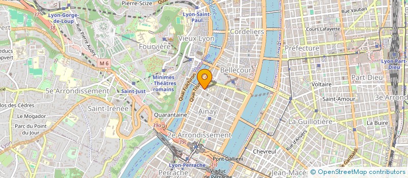 localisation de l'entreprise SCM AC2E  LYON