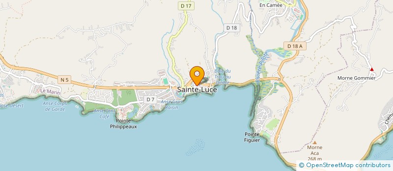 localisation de l'entreprise SCM ACACIA à SAINTE-LUCE