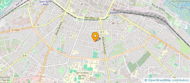 localisation de l'entreprise SCM ACAD  AMIENS