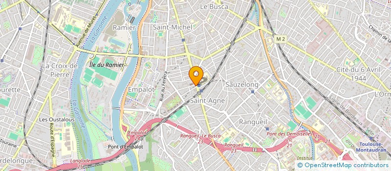 localisation de l'entreprise SCM ACHKAR - MARQUINA à TOULOUSE