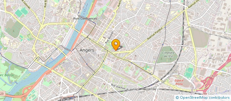 localisation de l'entreprise SCM AD AUGUSTA PER ANGUSTA  ANGERS