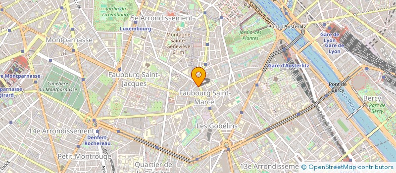 localisation de l'entreprise SCM ADANSON  PARIS