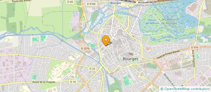 localisation de l'entreprise SCM ADVOCATUS à BOURGES