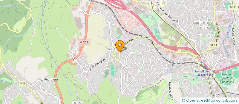 localisation de l'entreprise SCM AHPR - CABINET D'INFIRMIERS  VILLARS