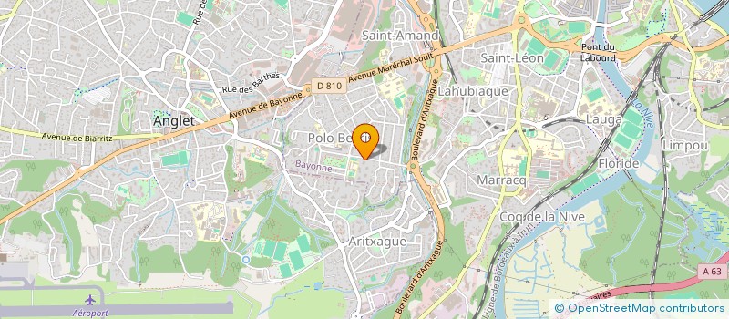 localisation de l'entreprise SCM AINHARA à BAYONNE